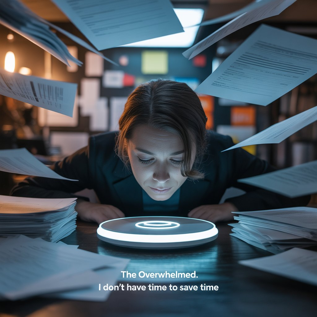 The Overwhelmed: “I Don’t Have Time to Save Time”